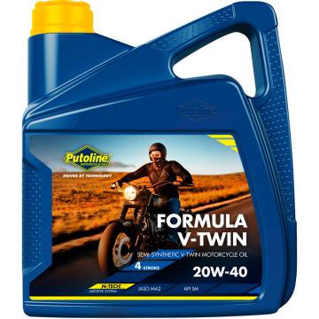Putoline Formula V-Twin 20W40 olie 4T 4 liter