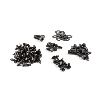 Beplating schroefset voor Yamaha Aerox, Nitro zwart 