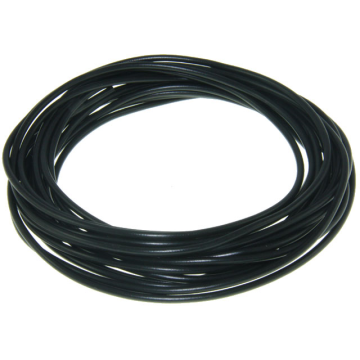 Montagesnoer / Lichtsnoer - 0.5 mmÂ² - Zwart - 5 Meter (UNI-88266)