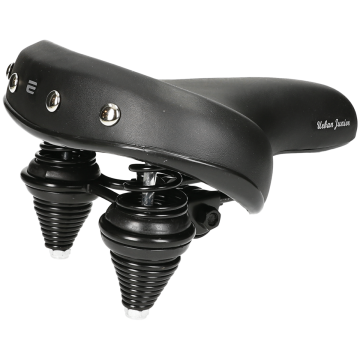 EDGE - Fietszadel  Urban Junior 20/24 inch Zwart