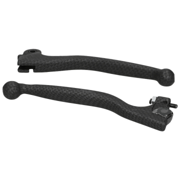 Koppeling / remhevel set Tun’r voor Derbi DRD mat carbon