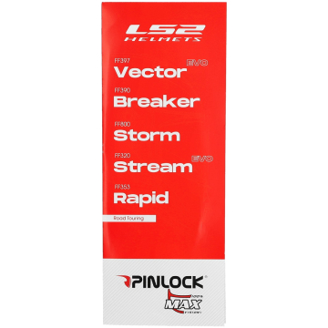 Pinlock 70 Max Vision voor LS2 FF397, FF390, FF353, FF320 & FF800 helmen