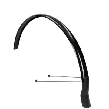 Achterspatbord Eurofender Snello 28" x 46 mm zwart