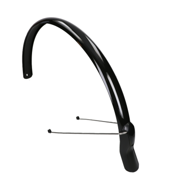 Achterspatbord Eurofender Scatto 28" x 51 mm zwart