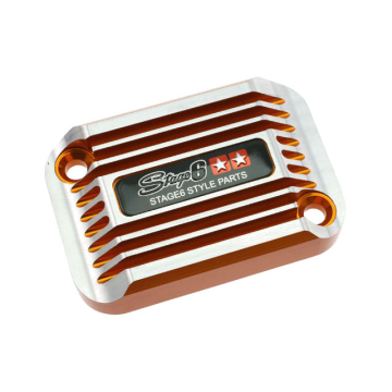 Rempot deksel Stage6 - Cooling Style - Aprilia SR tot 2005 - Oranje (S6-SSP082-2BZ/OR)
