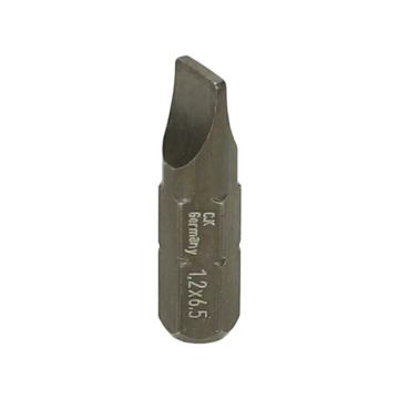 Bitje 1.2x6.5mm Platkop 25mm
