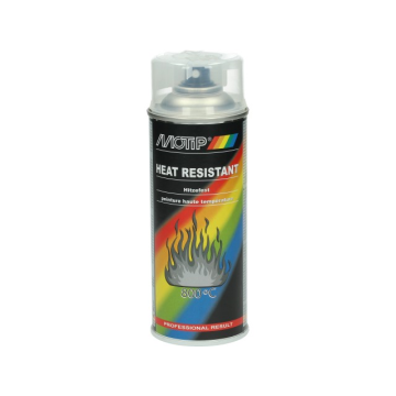 Hittebestendige lak 800°C transparant 400ml (MOT-04033)