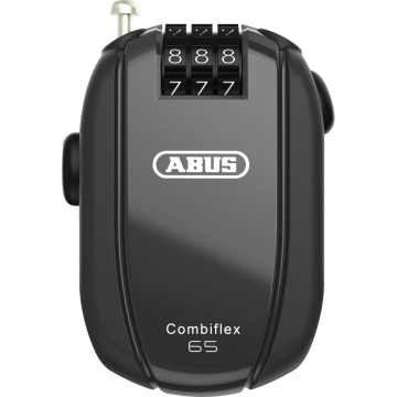 ABUS Combiflex StopOver kabelslot 65cm - zwart