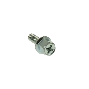 Uitlaatbout DMP - Zeskant + Kruiskop - RVS - M6 x 18 (Per stuk) (DMP-24797)