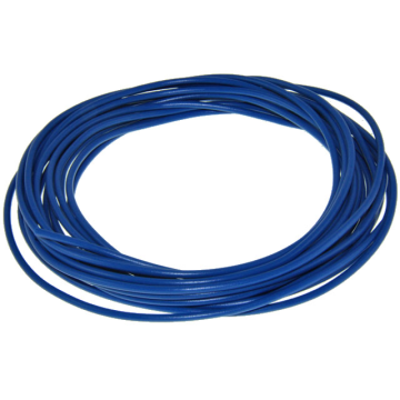 Montagesnoer / Lichtsnoer - 0.5 mmÂ² - Blauw - 5 Meter (UNI-88267)