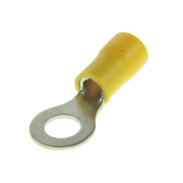 Ringkabelschoen - Geel - 6.4 mm - A-kwaliteit (UNI-DG101180)