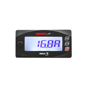 Volt & amperemeter Koso Mini3 (KO-BA003190)