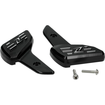 Voetsteun Treeplank Zelioni Zwart CNC Vespa Primavera, Sprint (ZEL-FRSP001BK)