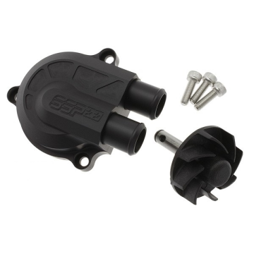 Waterpomp schild Stage6 Racing Minarelli Horizontaal Zwart (S6-SSP566WP/BK)