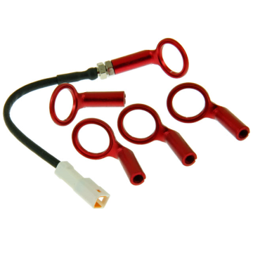 Temperatuursensor Koso - Luchtgekoeld (Onder bougie) 14 mm - Witte stekker (KO-KI001R15)