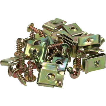 Mezoly Speednut + schroefset 4x10mm 20 stuks
