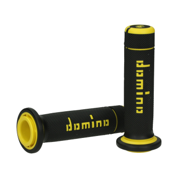 Handvatset Domino A180 ATV/Quad zwart/geel