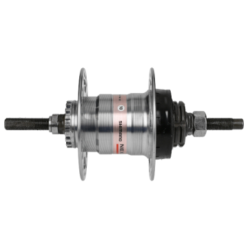 Shimano -  versnellingsnaaf Nexus 3 Rollerbrake / V-brake 36 gaats zilver