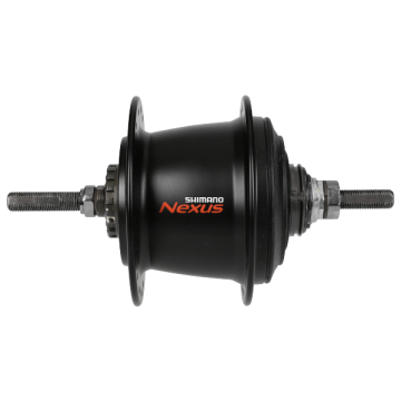 Shimano -  versnellingsnaaf Nexus 7 Rollerbrake / V-brake 36 gaats zwart
