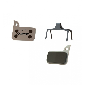 De zwarte Performance S550 serie remblokken van Sinter 