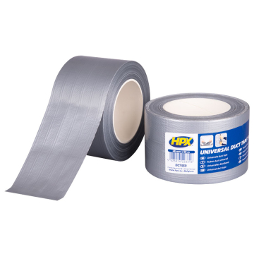 HPX Duct tape 1900 zilver 75mm x 50m