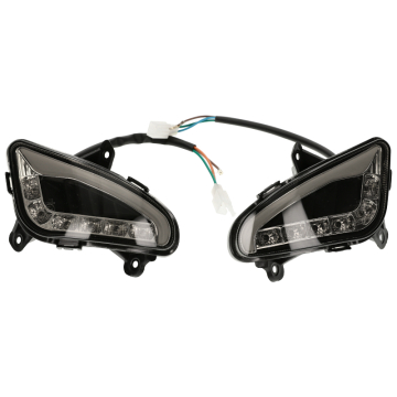 Knipperlichtset achter Led met dagrijverlichting voor AGM VX50, BTC Riva Smoke