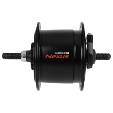 Shimano -  naafdynamo Rollerbrake 36 gaats zwart