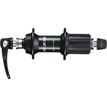 Shimano -  achternaaf 105 FH-R7000 10/11 speed 163mm 36 gaats zwart