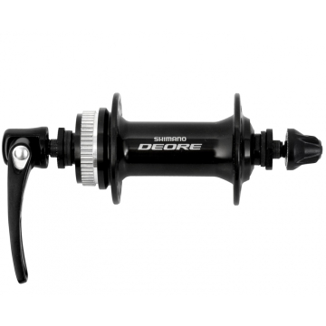 Shimano -  voornaaf Deore HB-M6000 36 gaats zwart