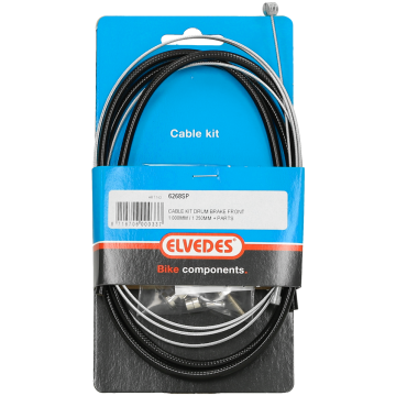 Trommelrem kabelkit Elvedes 1000mm / 1250mm