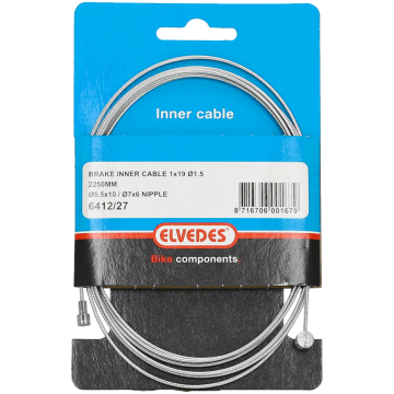 Rem binnenkabel Elvedes 2250mm draads/verzinkt ø1,5mm 