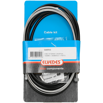 Universele remkabelkit Elvedes 1700mm / 2350mm RVS