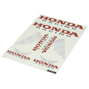 Stickerset / Sponsorkit Honda 6-Delig 33 x 23 cm