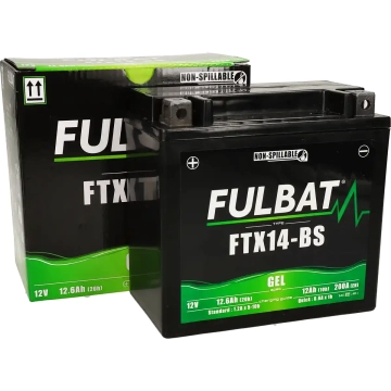 Fulbat - Accu  YTX14-BS Gel 12V 12Ah onderhoudsvrij