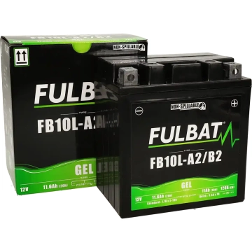 Fulbat - Accu  YB10L-A2/B2 Gel 12V 11Ah onderhoudsvrij