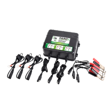 Acculader Fulbat Fulbank 2000 (6V-12V-3X2A)