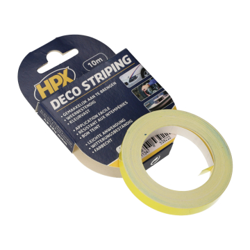 HPX Striping Solidline 9mm geel