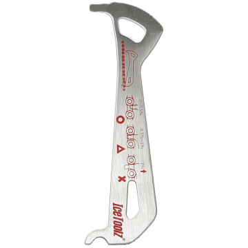 Icetoolz - Kettingslijtagemeter IceToolz 62C4 Roestvrij staal