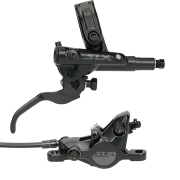Schijfremset Shimano SLX M7100 I-Spec EV Post Mount achterzijde