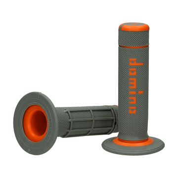 Handvatset Domino A020 grijs/oranje