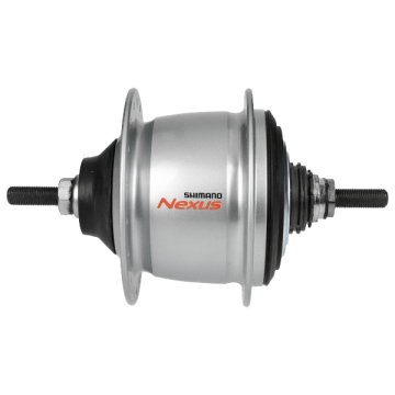Shimano -  versnellingsnaaf Nexus 8 Rollerbrake / V-brake 36 gaats zilver