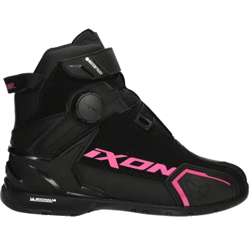 IXON - Motorschoenen  Bull 2 WP Lady zwart / roze