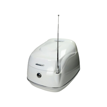 Topkoffer KXM Grand Retro glans wit