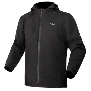 LS2 -  Bolton softshell motorjas – Zwart