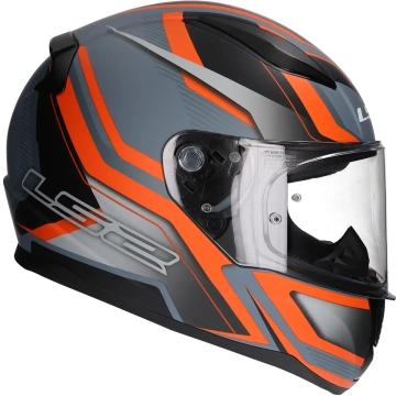 LS2 -  Helm Rapid II Flitz FF353 oranje / grijs