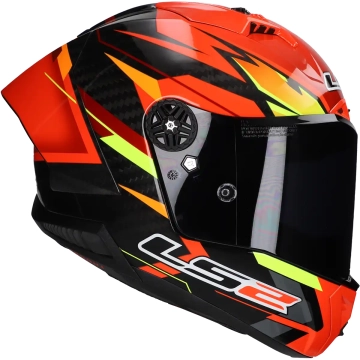 LS2 -  helm Thunder Carbon GP Aero FF805 rood / zwart
