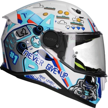 LS2 -  Kinderhelm Kid Next Level FF812 wit