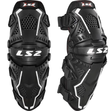 LS2 -  Fortress Level 1 Elleboogbeschermers zwart