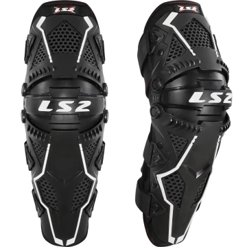 LS2 -  Fortress Level 1 Kniebeschermers zwart