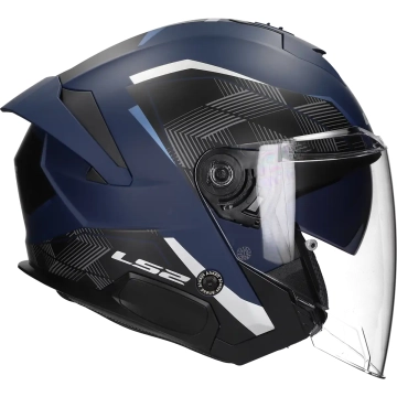 LS2 -  Helm Verso II Air OF618 mat blauw